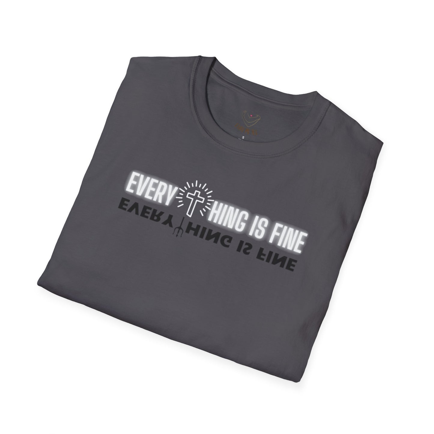 Everything is Fine Unisex Softstyle T-Shirt