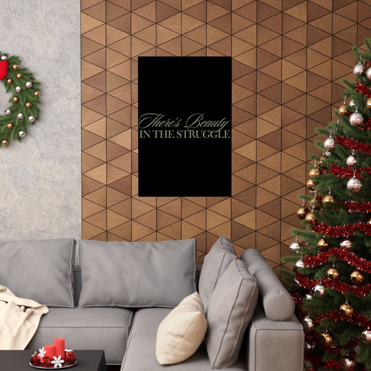 There’s Beauty In The Struggle Matte Vertical Posters