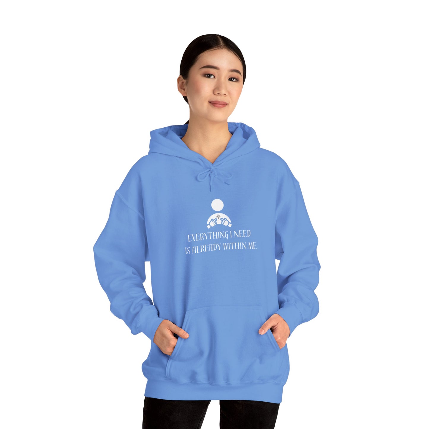 Everything I Need Is Already Within Me Unisex Heavy Blend™ Hooded Sweatshirt