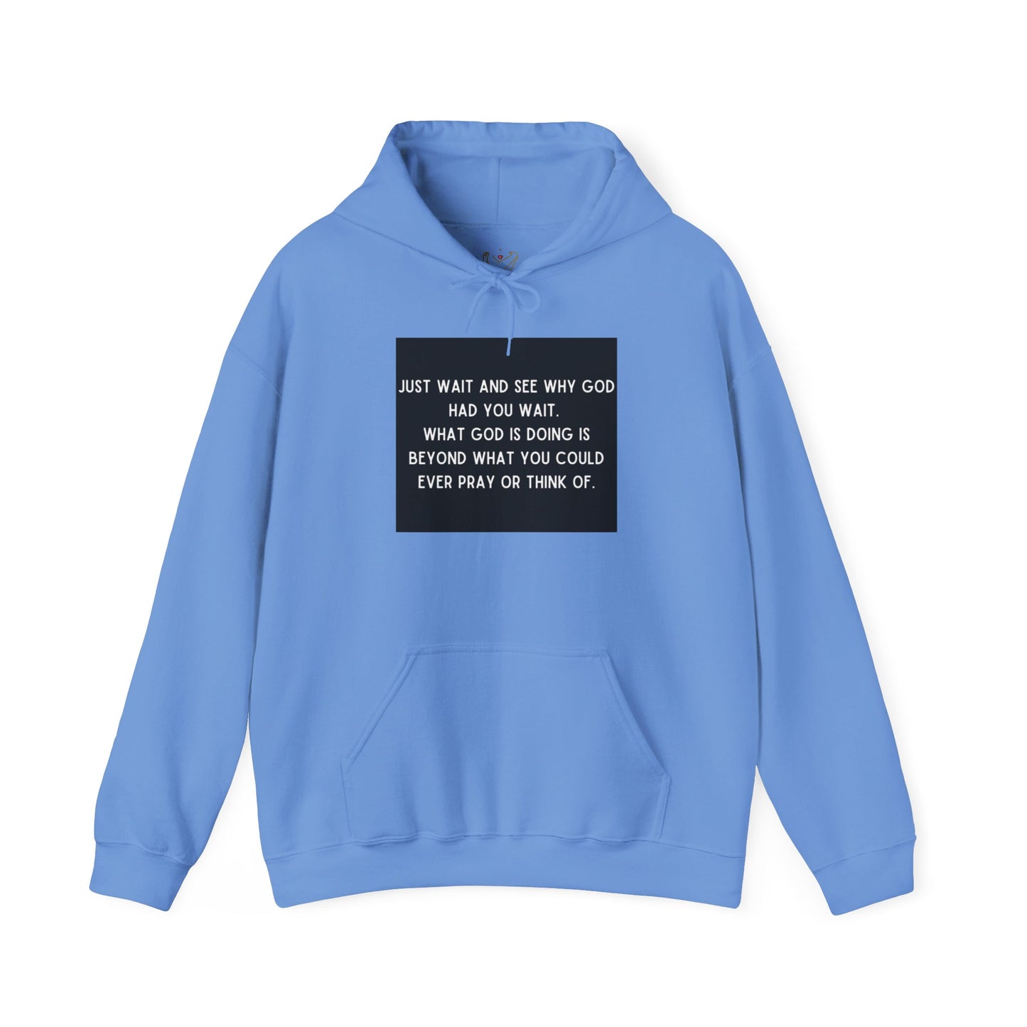 Just Wait And See Why God Had You Wait Unisex Heavy Blend™ Hooded Sweatshirt