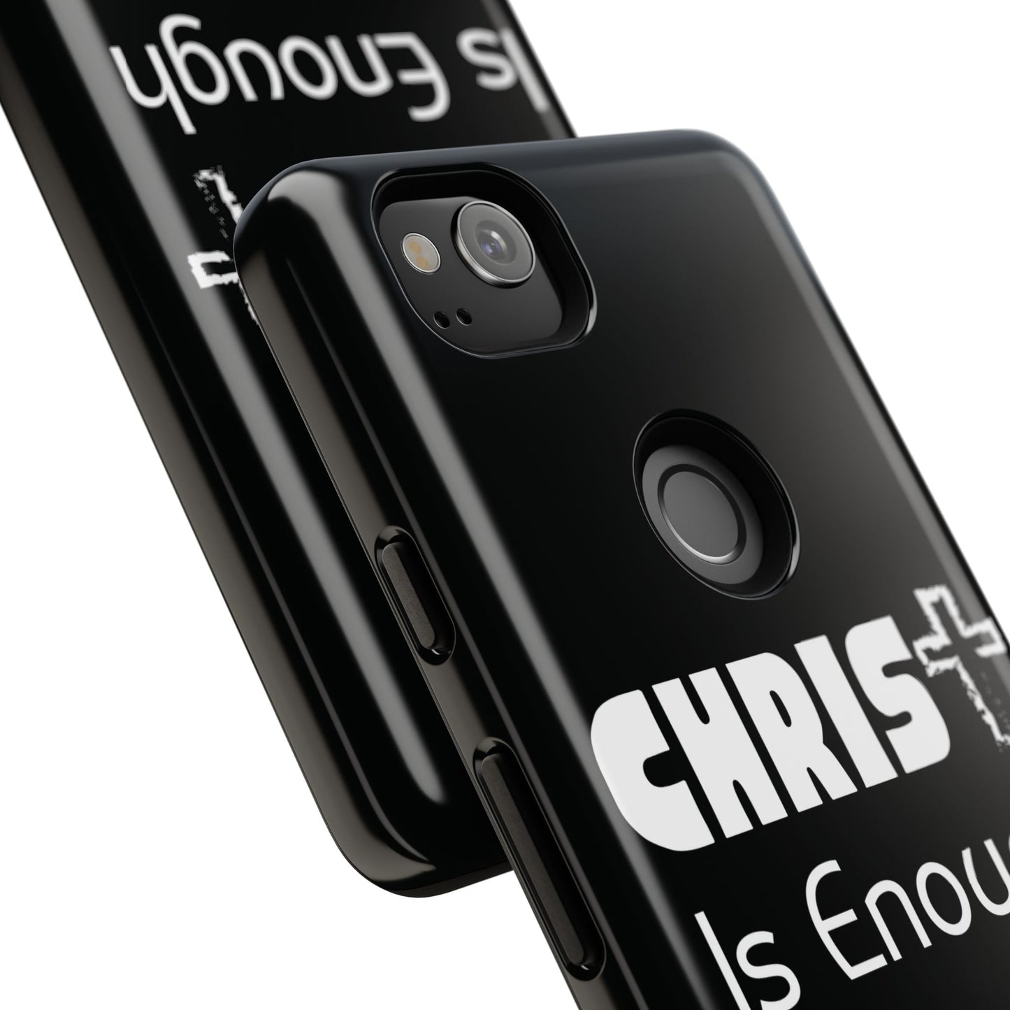 'CHRIST Is Enough' Inspirational Phone Case - Tough Cover for Faith-Loving Individuals