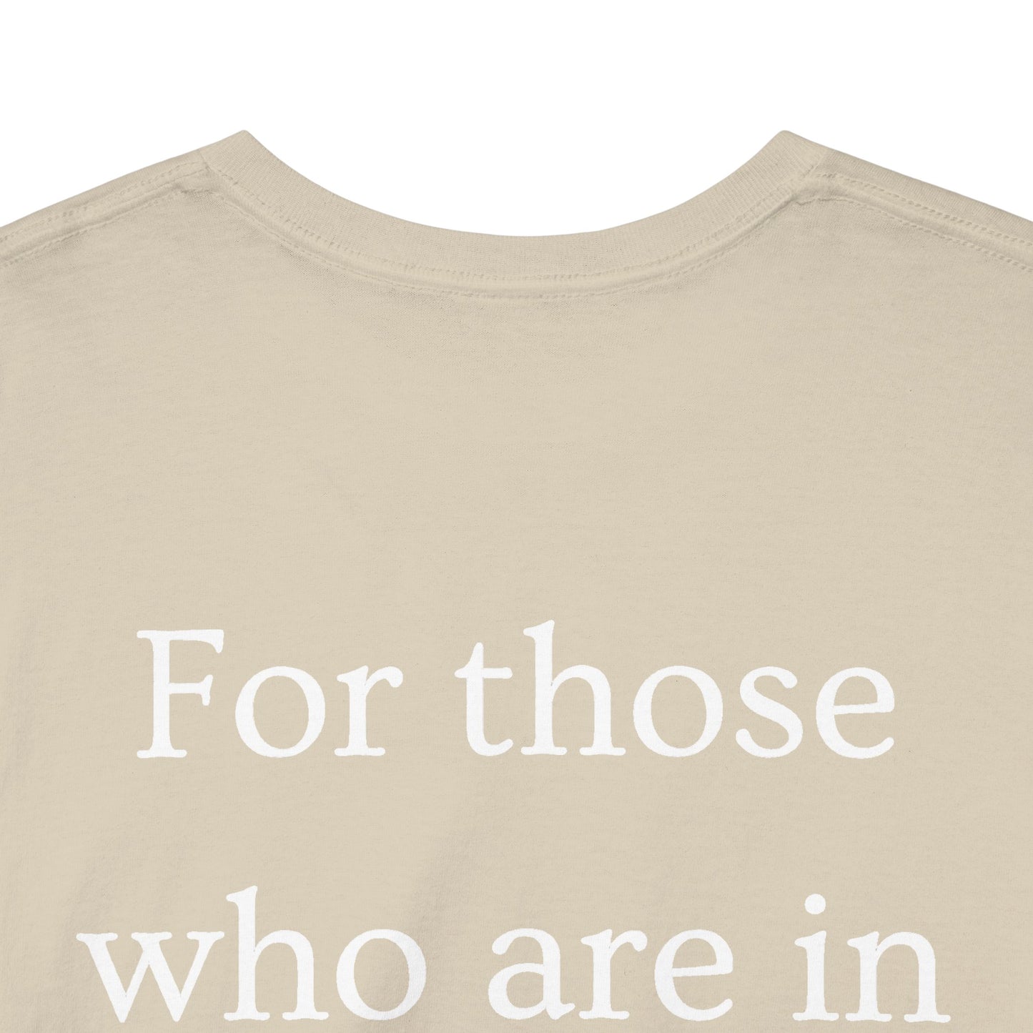 Christian Tee — "No Condemnation" Romans 8:1 Bible Verse Shirt
