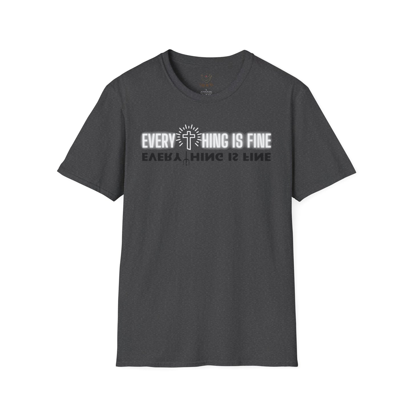 Everything is Fine Unisex Softstyle T-Shirt