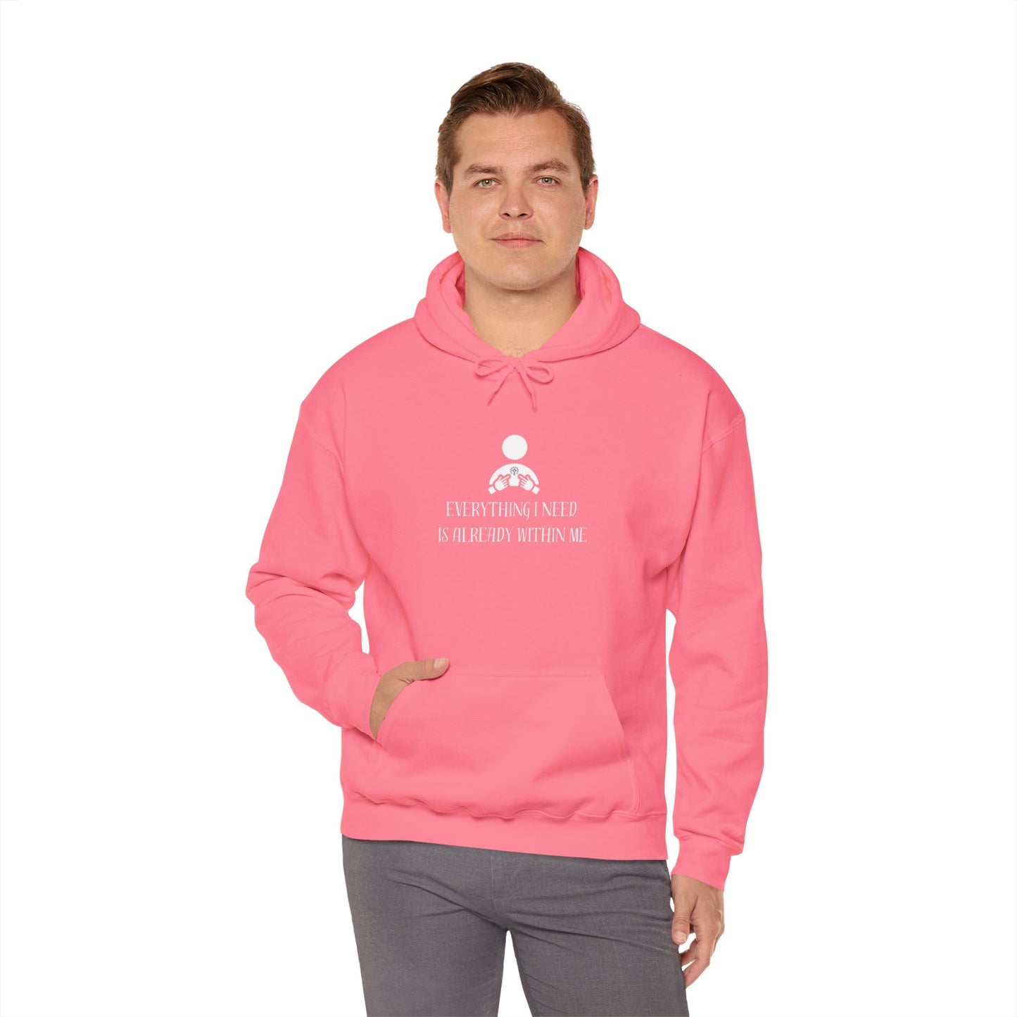 Everything I Need Is Already Within Me Unisex Heavy Blend™ Hooded Sweatshirt