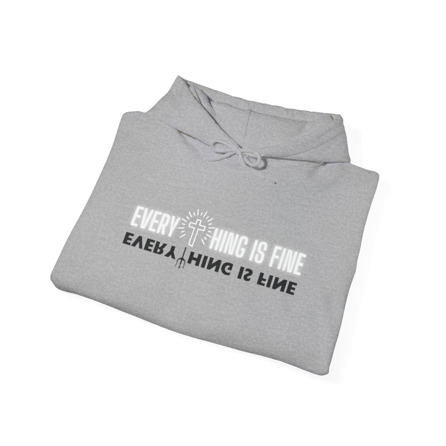 Everything Is Fine Everything Is Fine Unisex Heavy Blend™ Hooded Sweatshirt