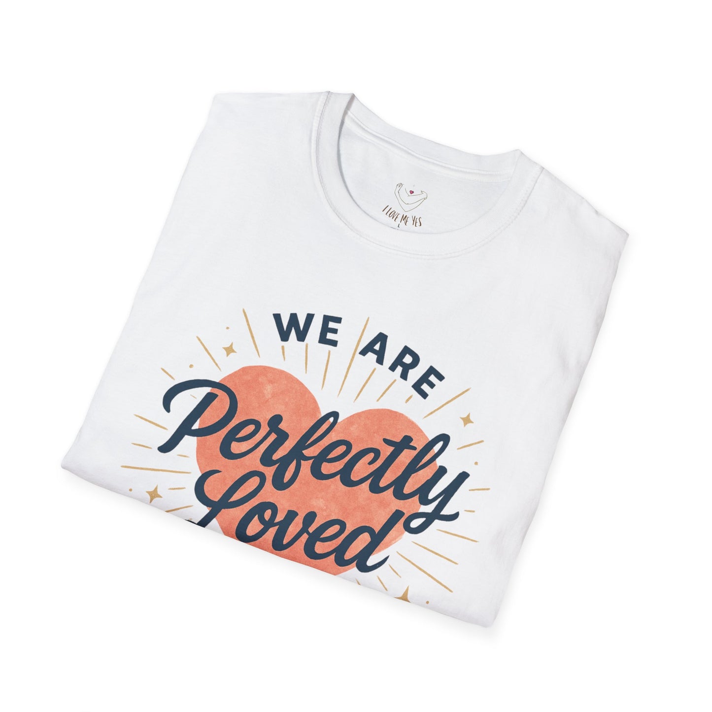 Perfectly Loved by God T-Shirt — Christian Faith Graphic Tee