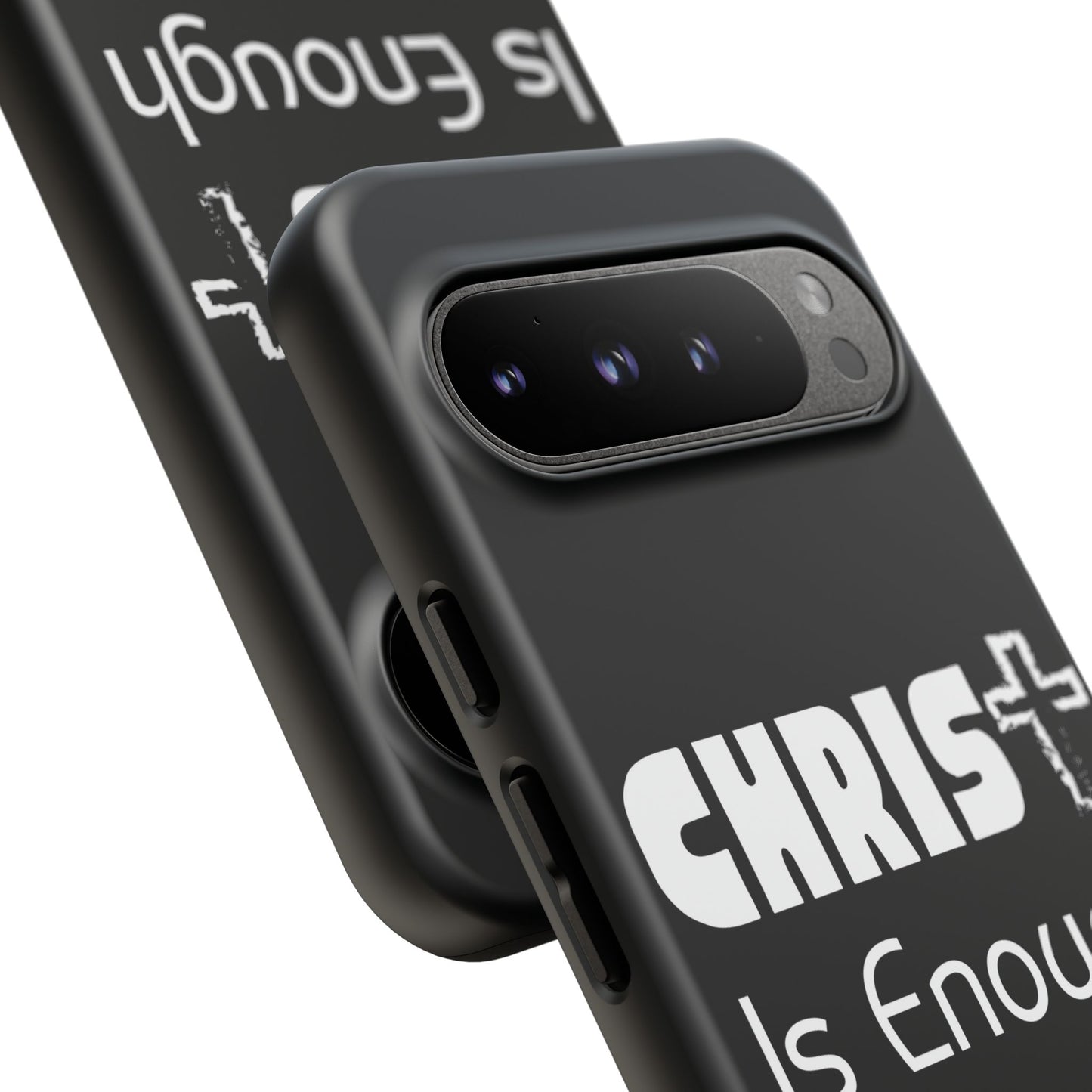'CHRIST Is Enough' Inspirational Phone Case - Tough Cover for Faith-Loving Individuals
