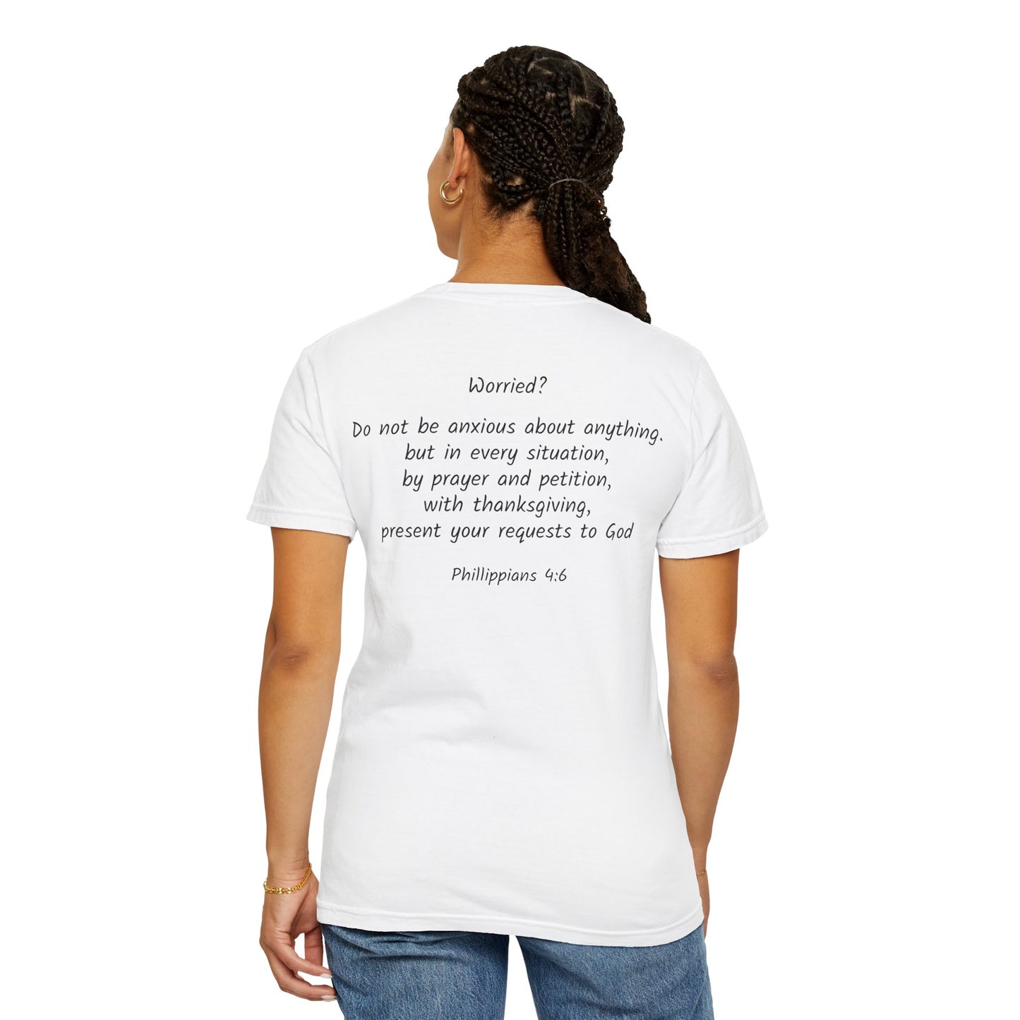 Why Worry Unisex Garment-Dyed T-shirt