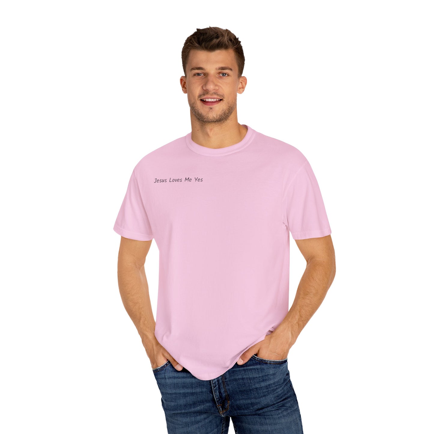 My Friend Jesus Unisex Garment-Dyed T-shirt