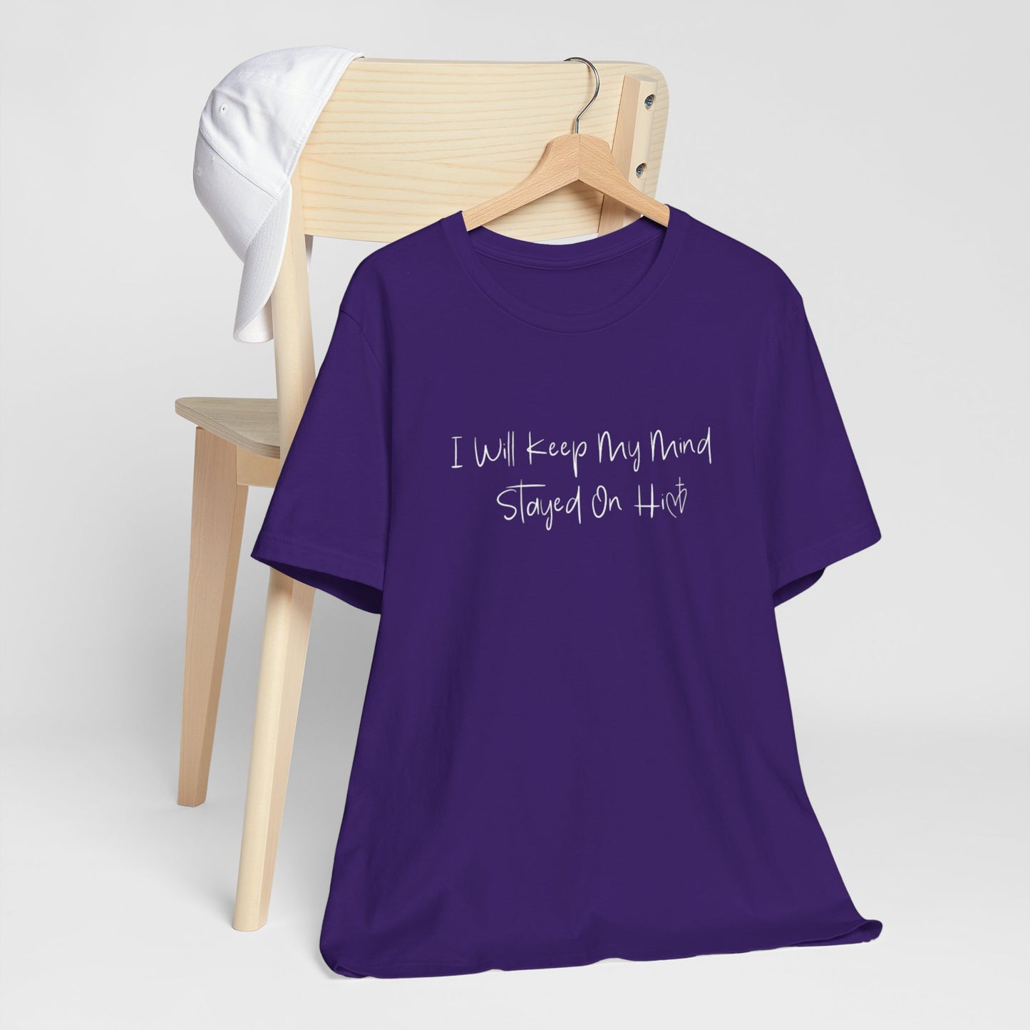 I Will Keep My Mind Stayed On Him Unisex Jersey Short Sleeve Tee