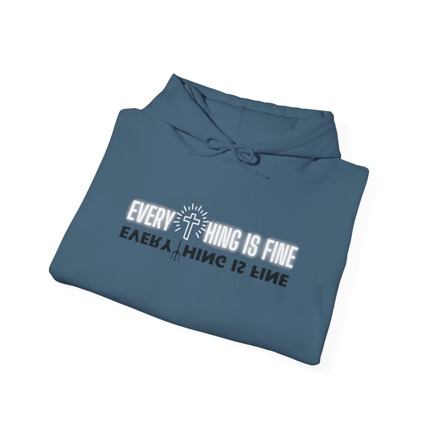 Everything Is Fine Everything Is Fine Unisex Heavy Blend™ Hooded Sweatshirt