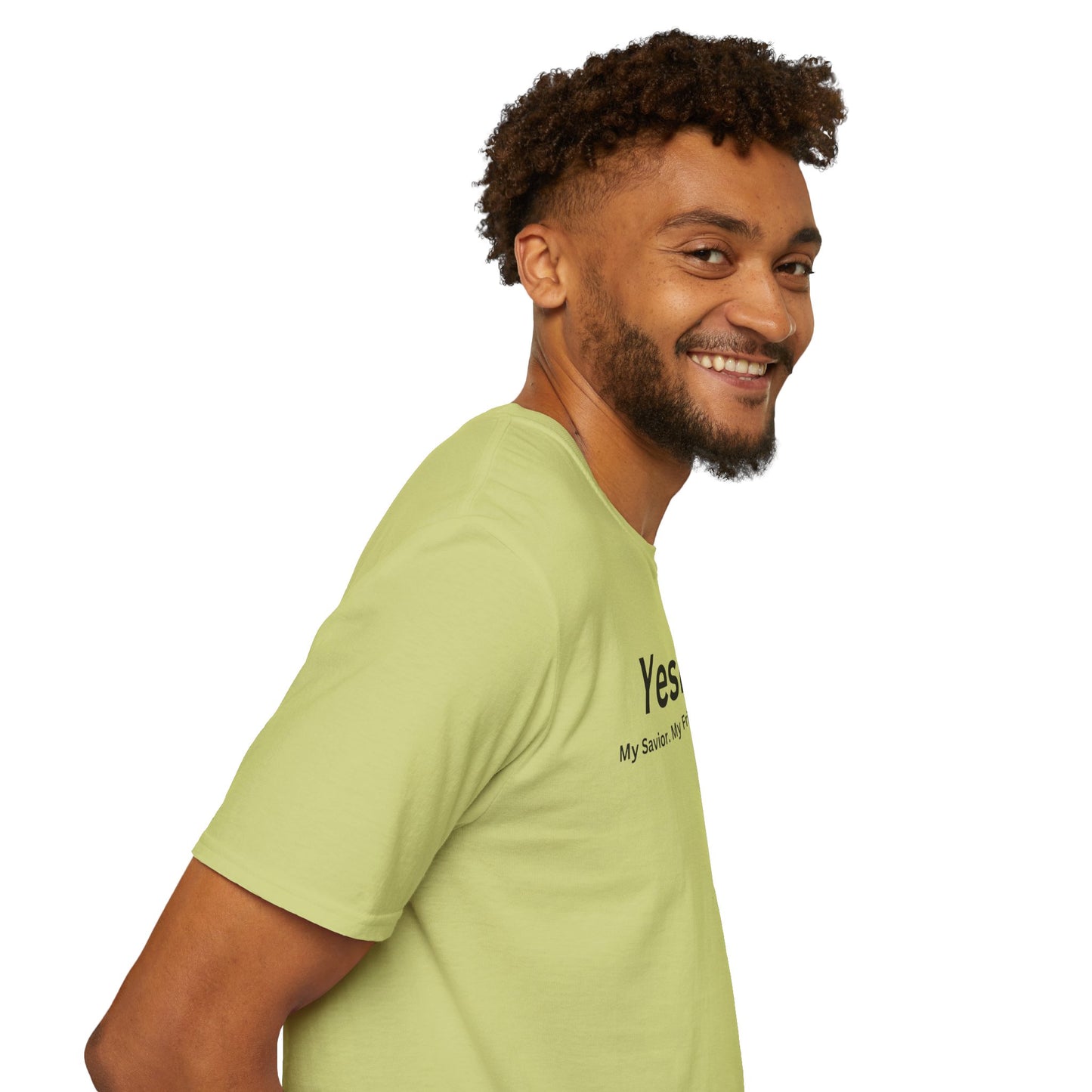 'Yeshua: My Savior. My Friend. My Peace.  Inspirational Unisex Softstyle T-Shirt