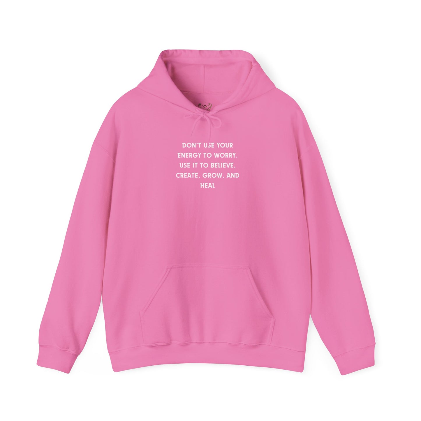 Don't Use Your Energy to Worry Unisex Heavy Blend™ Hooded Sweatshirt