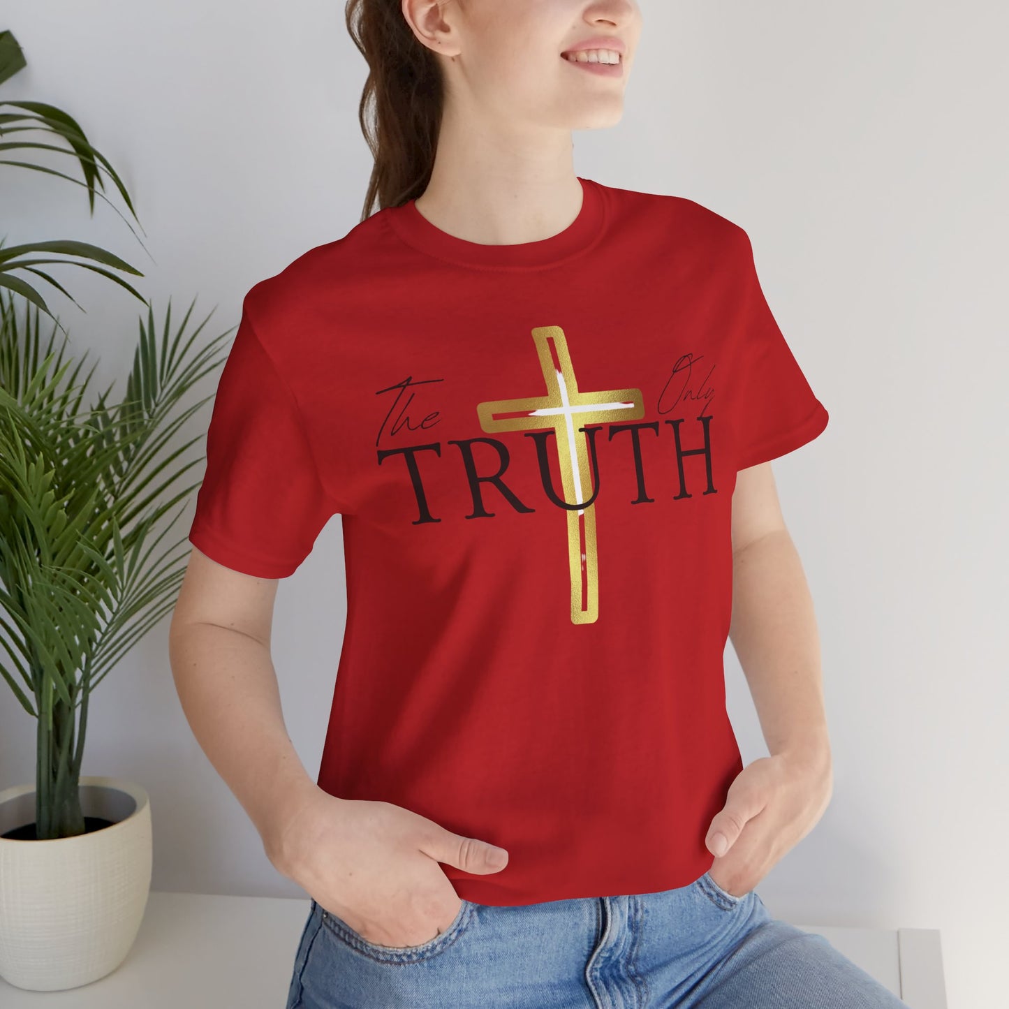 The Truth Cross T-Shirt – Christian Faith Tee