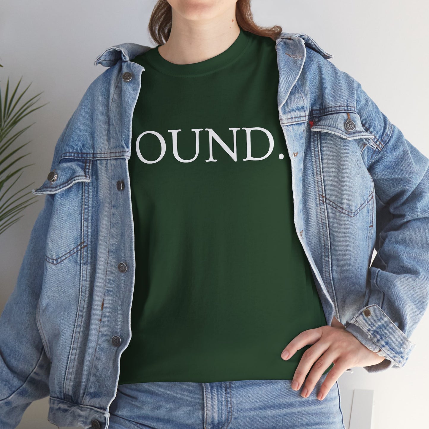 FOUND. Christian T-Shirt — Luke 19:10 Scripture Tee