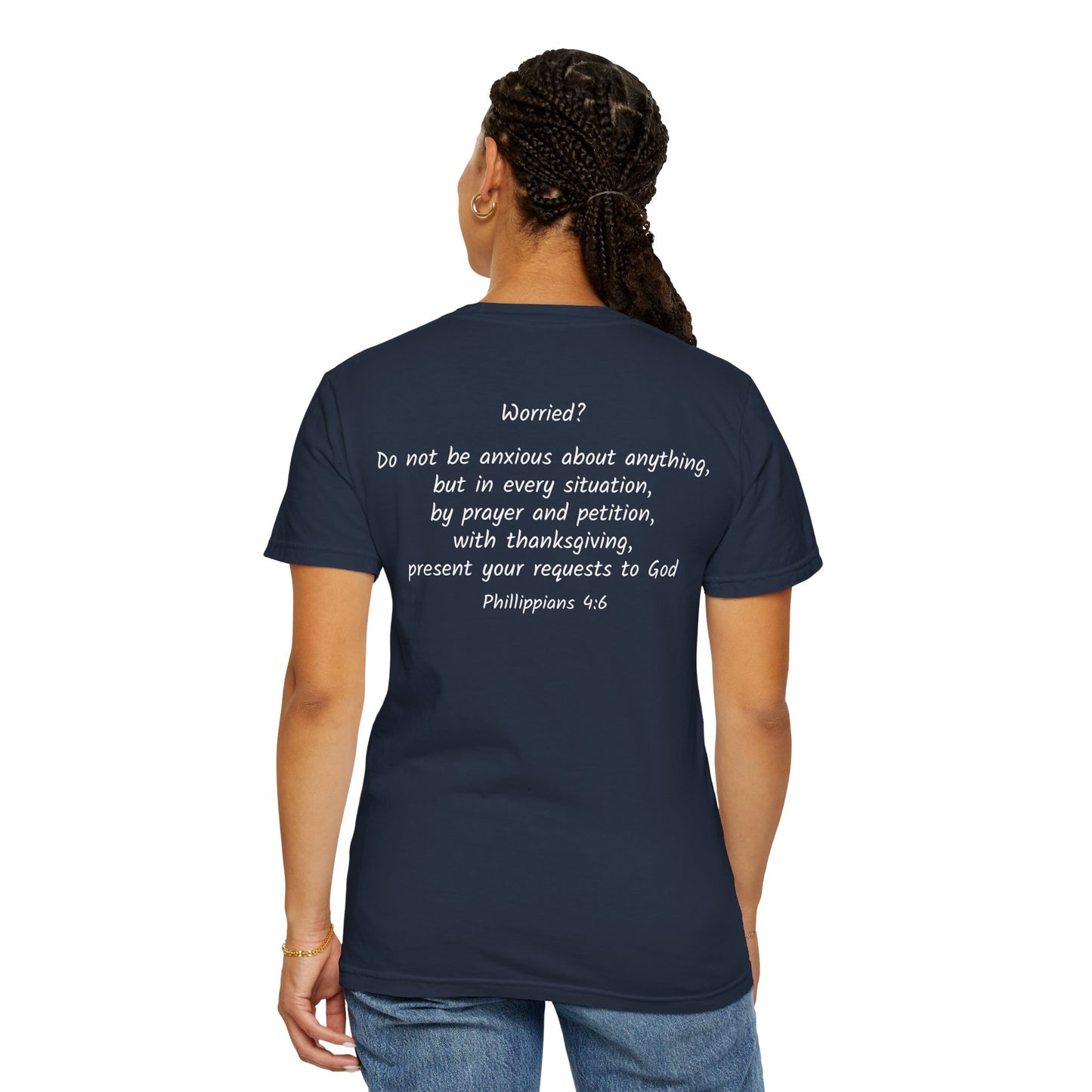 Why Worry Unisex Garment-Dyed T-shirt