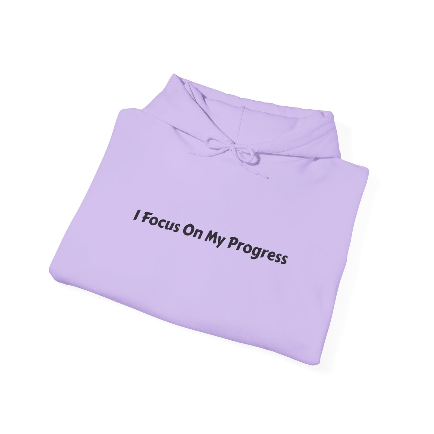 I Focus On My Progress Unisex Heavy Blend™ Hooded Sweatshirt