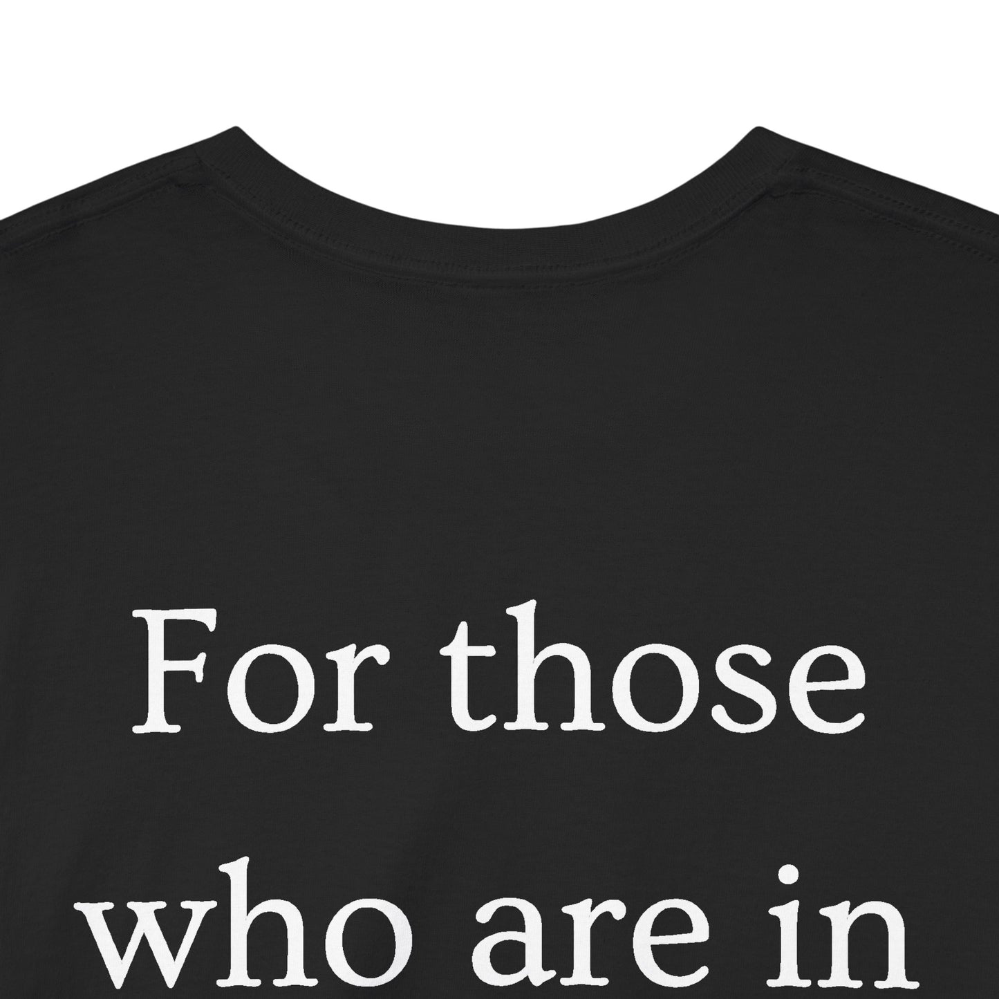 Christian Tee — "No Condemnation" Romans 8:1 Bible Verse Shirt