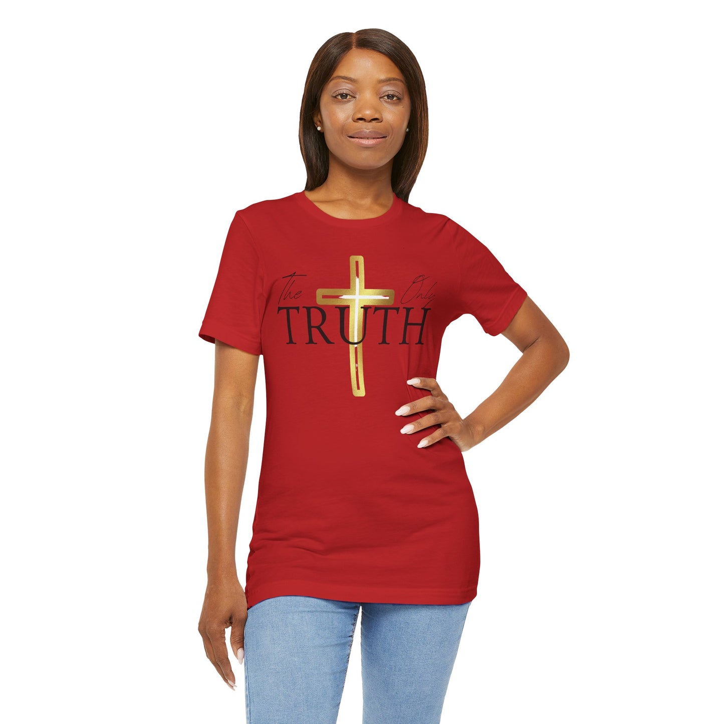 The Truth Cross T-Shirt – Christian Faith Tee