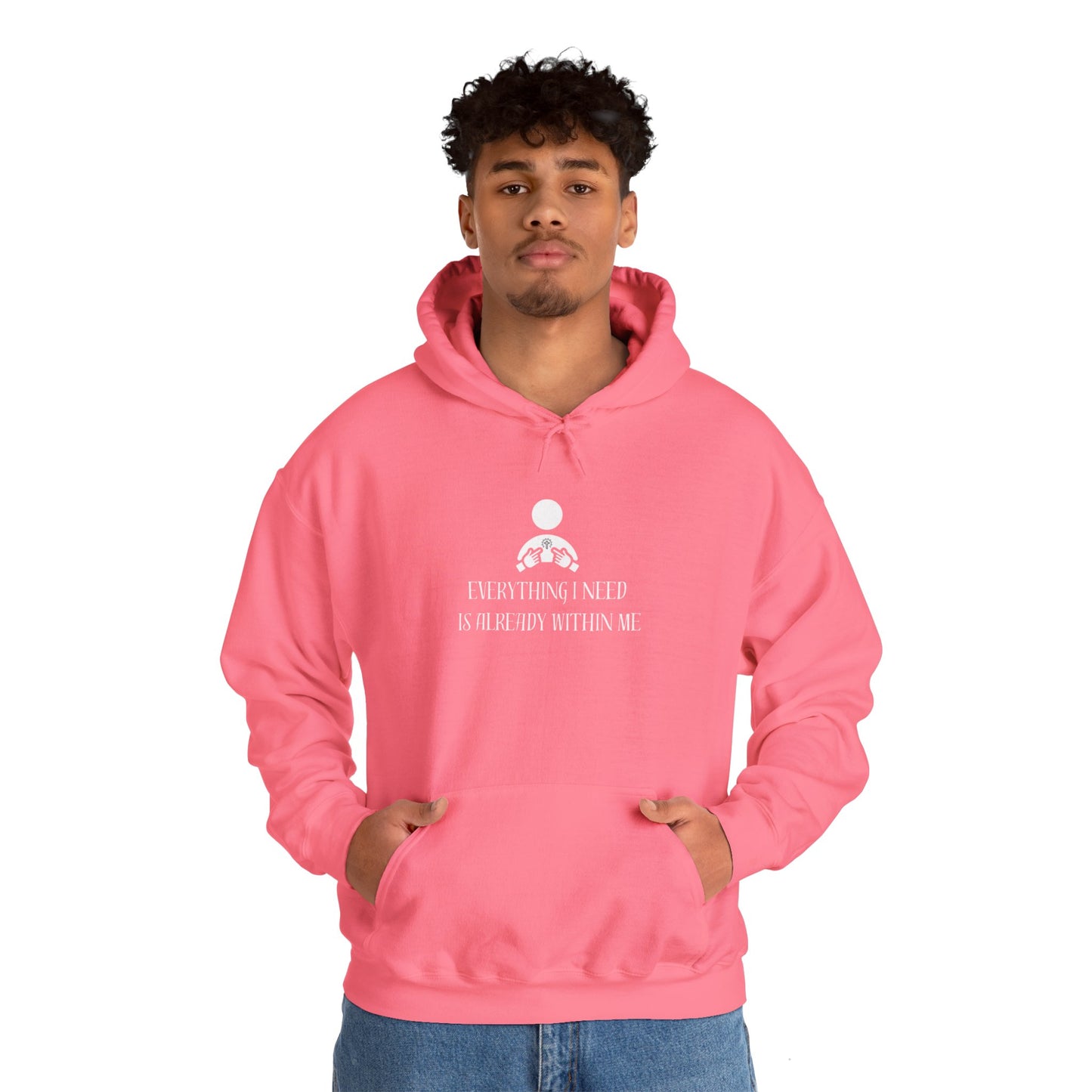 Everything I Need Is Already Within Me Unisex Heavy Blend™ Hooded Sweatshirt