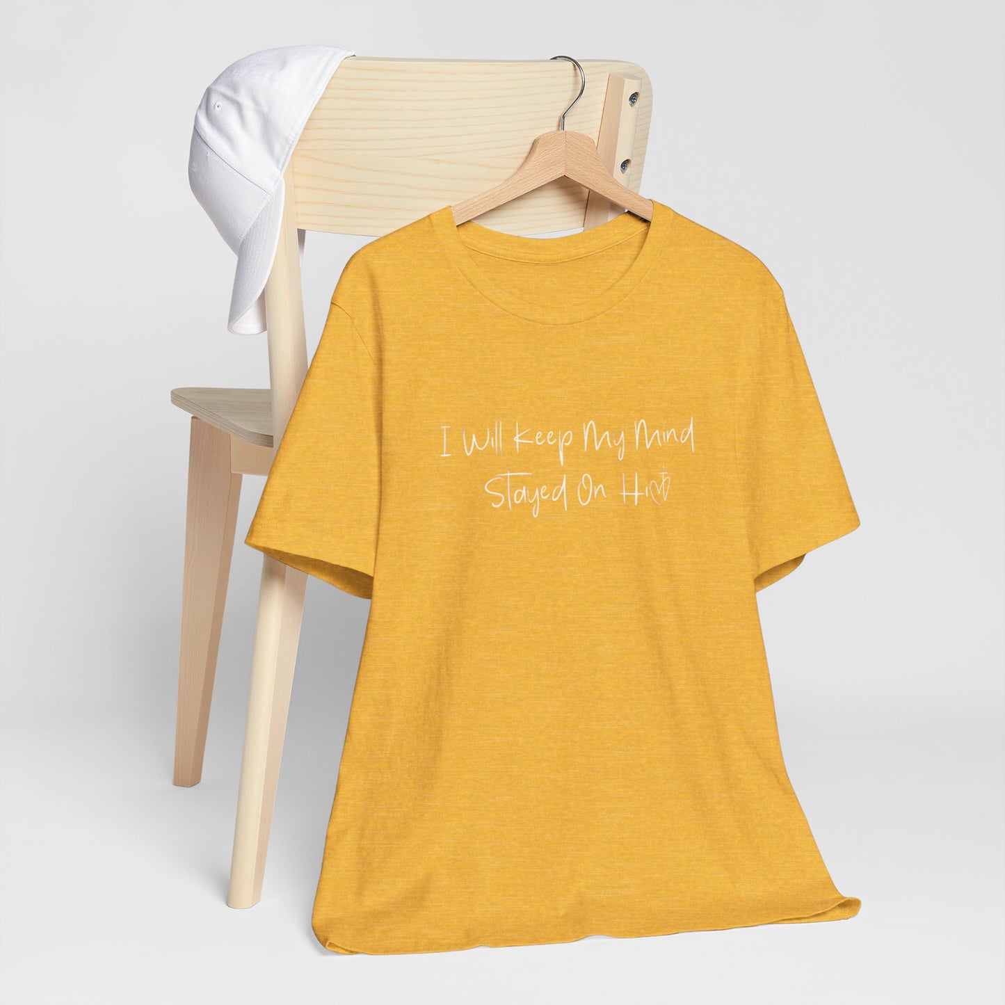 I Will Keep My Mind Stayed On Him Unisex Jersey Short Sleeve Tee