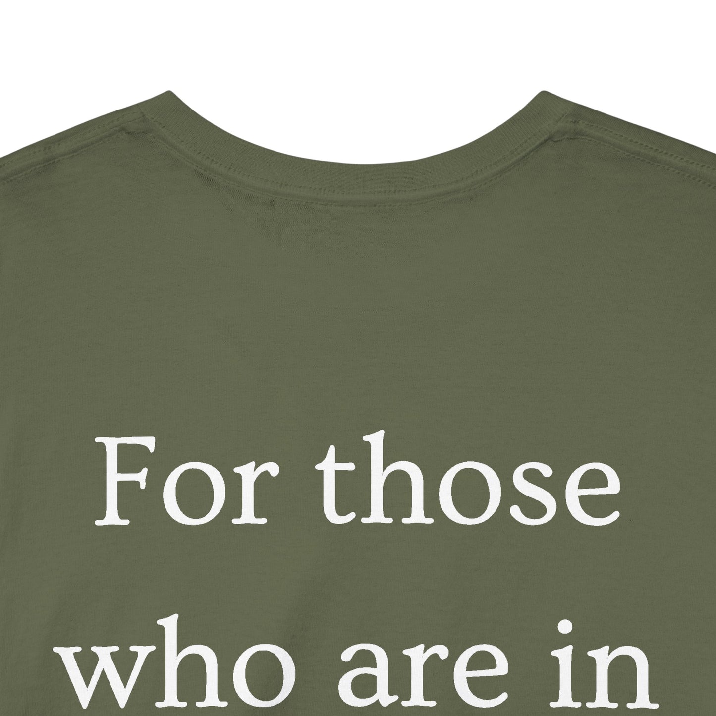 Christian Tee — "No Condemnation" Romans 8:1 Bible Verse Shirt