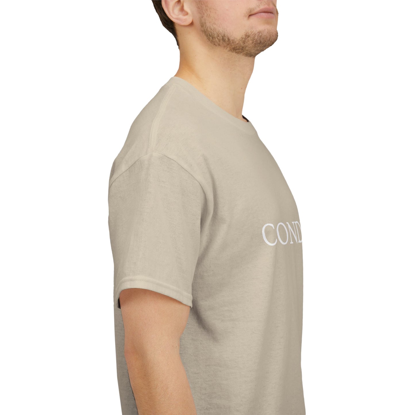Christian Tee — "No Condemnation" Romans 8:1 Bible Verse Shirt