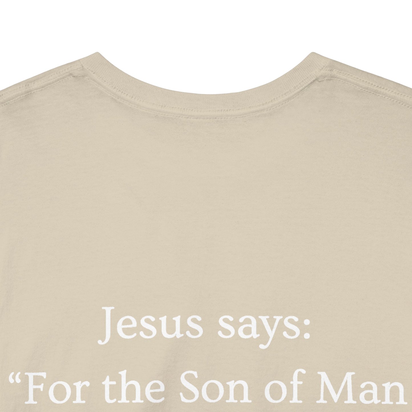 FOUND. Christian T-Shirt — Luke 19:10 Scripture Tee
