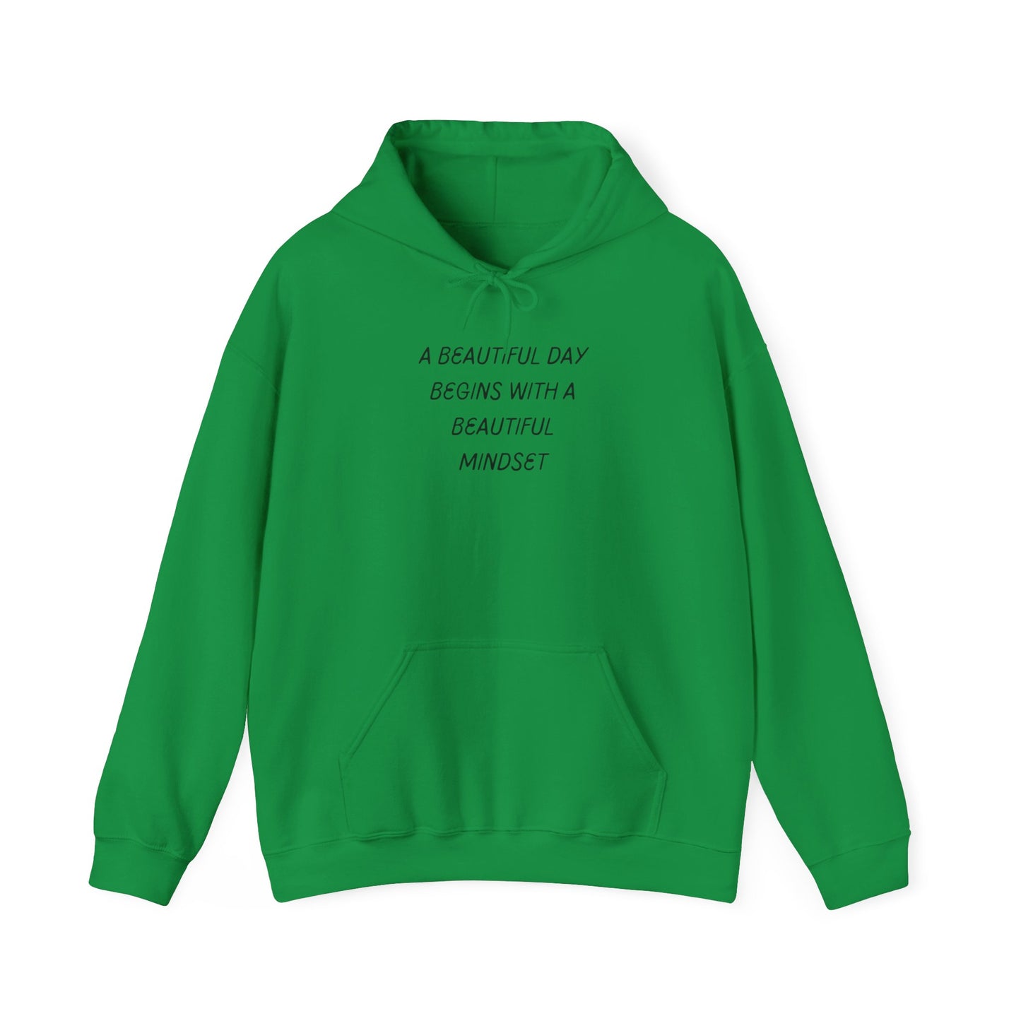 A Beautiful Day Begins With A Beautiful Mindset Unisex Heavy Blend™ Hooded Sweatshirt