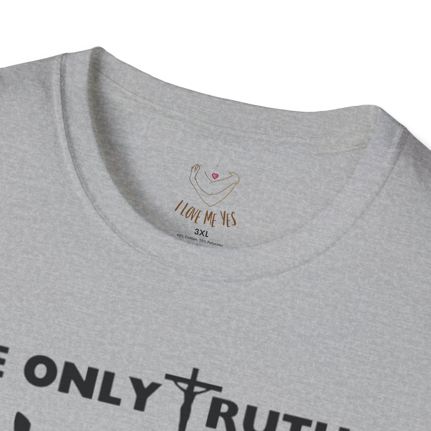 The Only Truth Is Jesus Unisex Softstyle T-Shirt