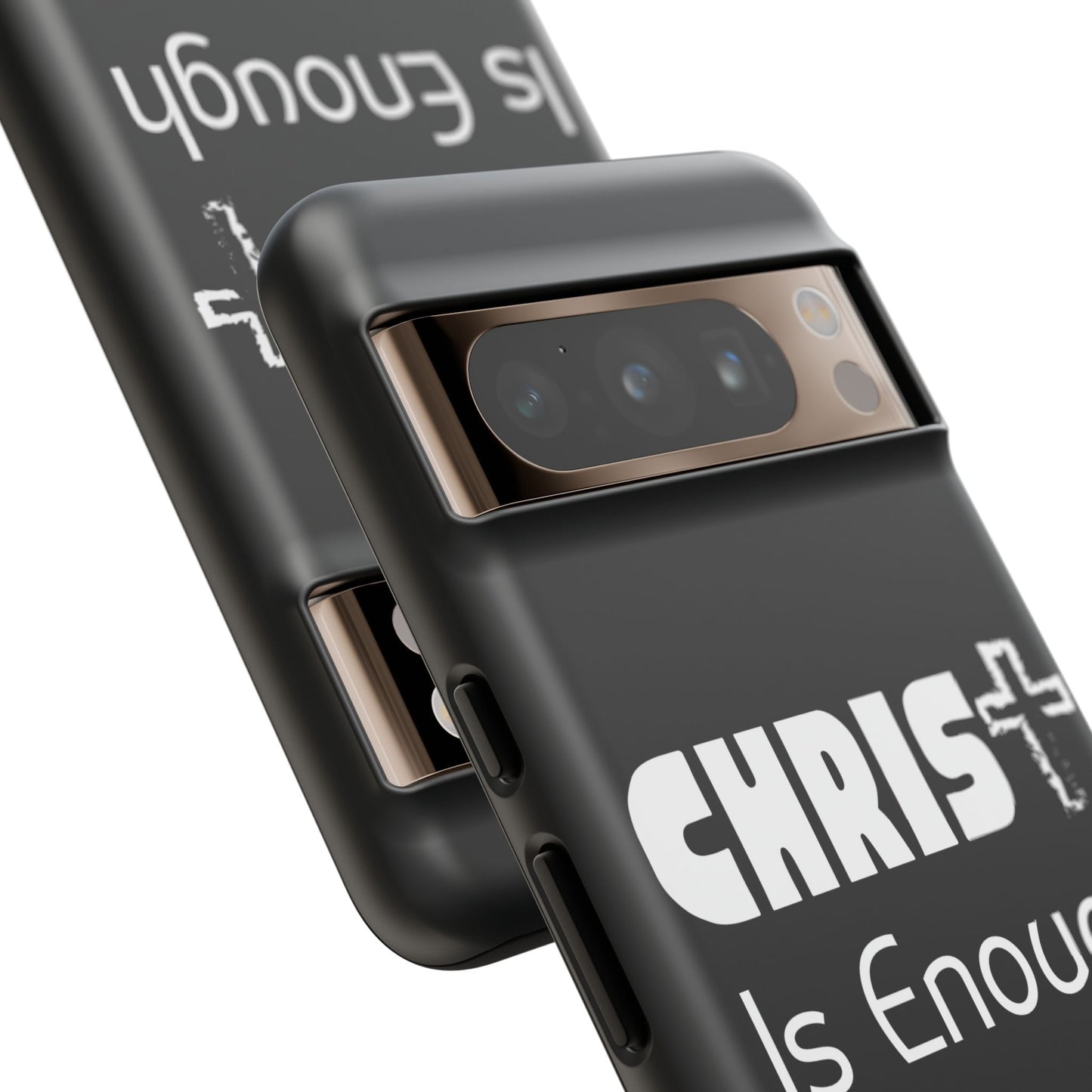 'CHRIST Is Enough' Inspirational Phone Case - Tough Cover for Faith-Loving Individuals