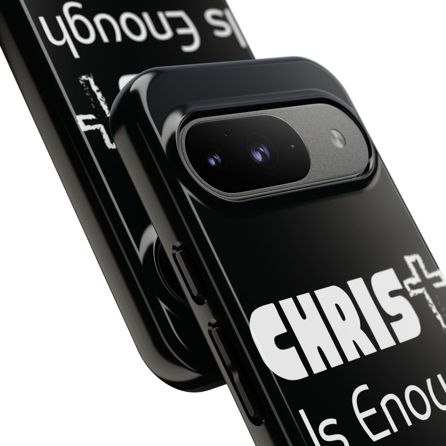 'CHRIST Is Enough' Inspirational Phone Case - Tough Cover for Faith-Loving Individuals